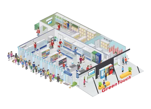 소매 및 레스토랑