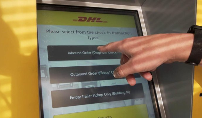 DHL Supply Chain, 배송 기사를 위한 셀프 서비스 솔루션 도입