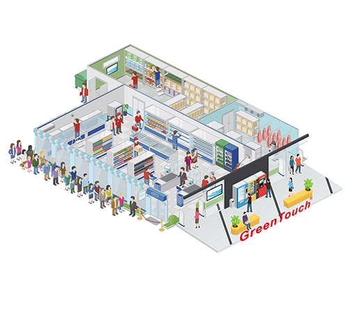 소매 및 레스토랑