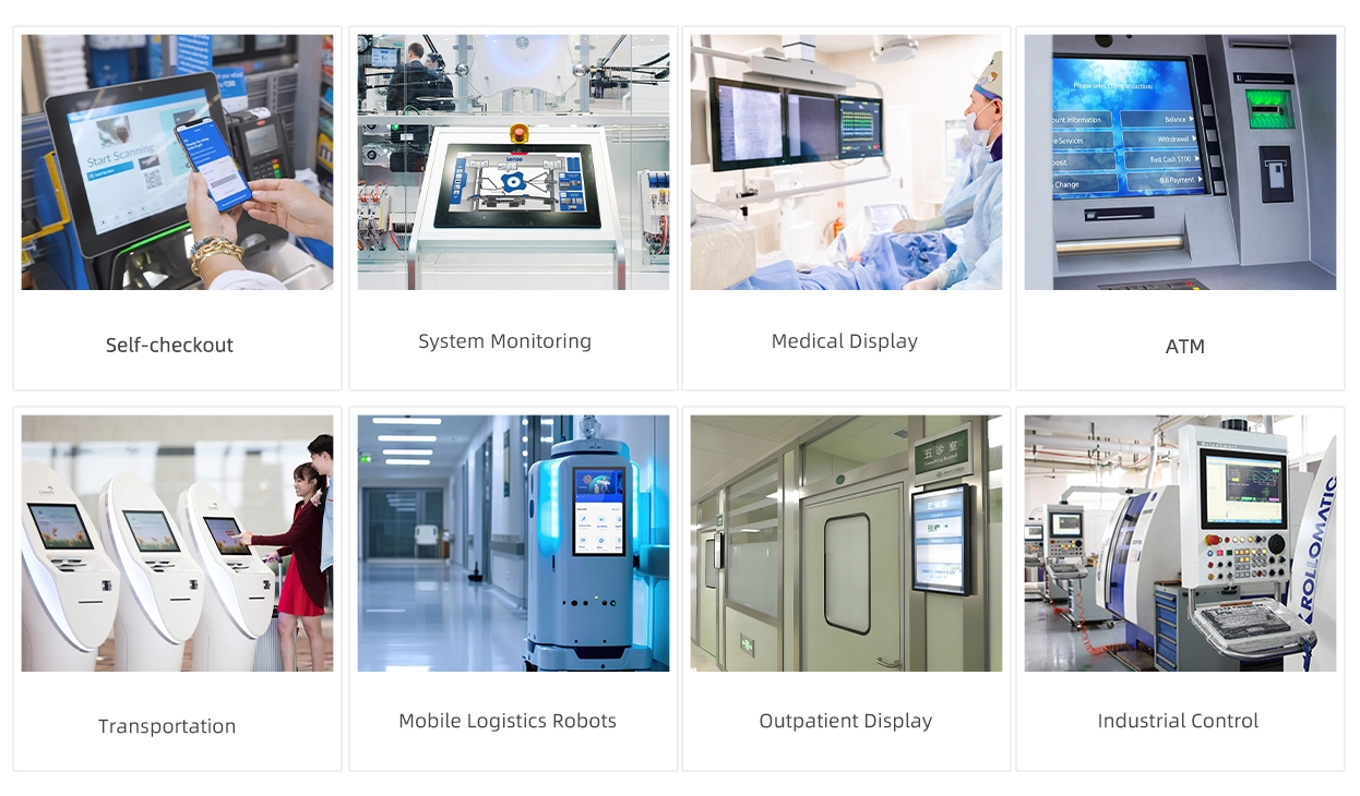 밀폐형 터치 모니터 7~27인치(3A 시리즈)