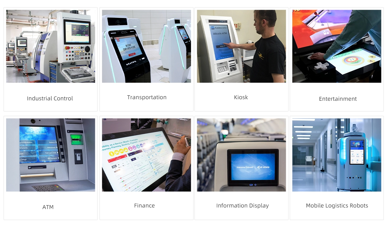 패널 마운트 터치 모니터 10.1-23.8인치(3E 시리즈)