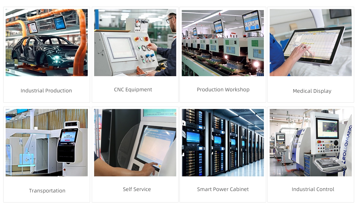 패널 마운트 터치 패널 PC 10.1-23.8인치(3D 시리즈)