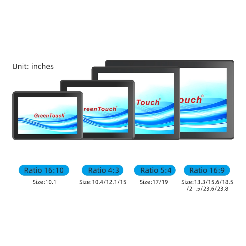 패널 마운트 터치 모니터 10.1-23.8인치(3E 시리즈)