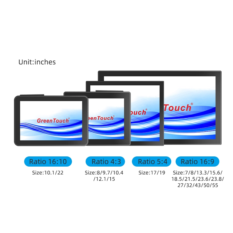 오픈 프레임 터치 패널 PC 7-55인치(2C 시리즈)