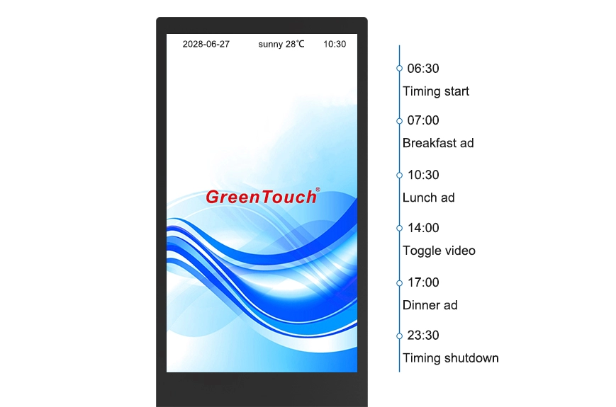 바닥 설치형 디지털 사이니지 32~65인치(6C 시리즈)
