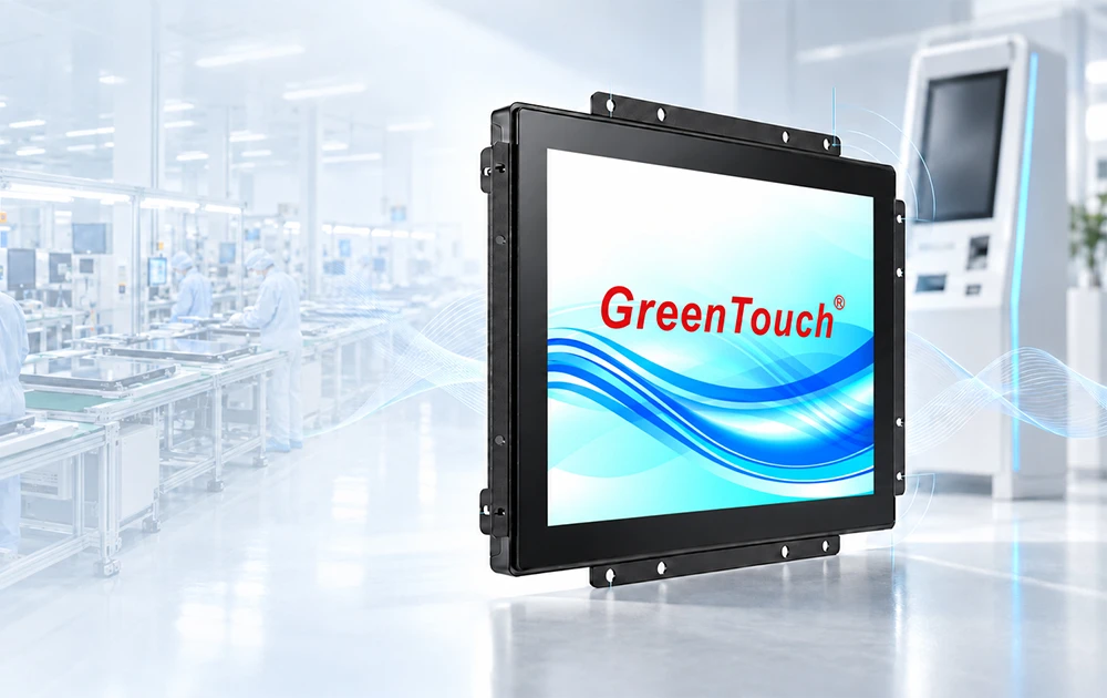 오픈 프레임 터치 스크린 모니터 제조업체인 GreenTouch: 키오스크 통합, 장착 및 EMC 규정 준수